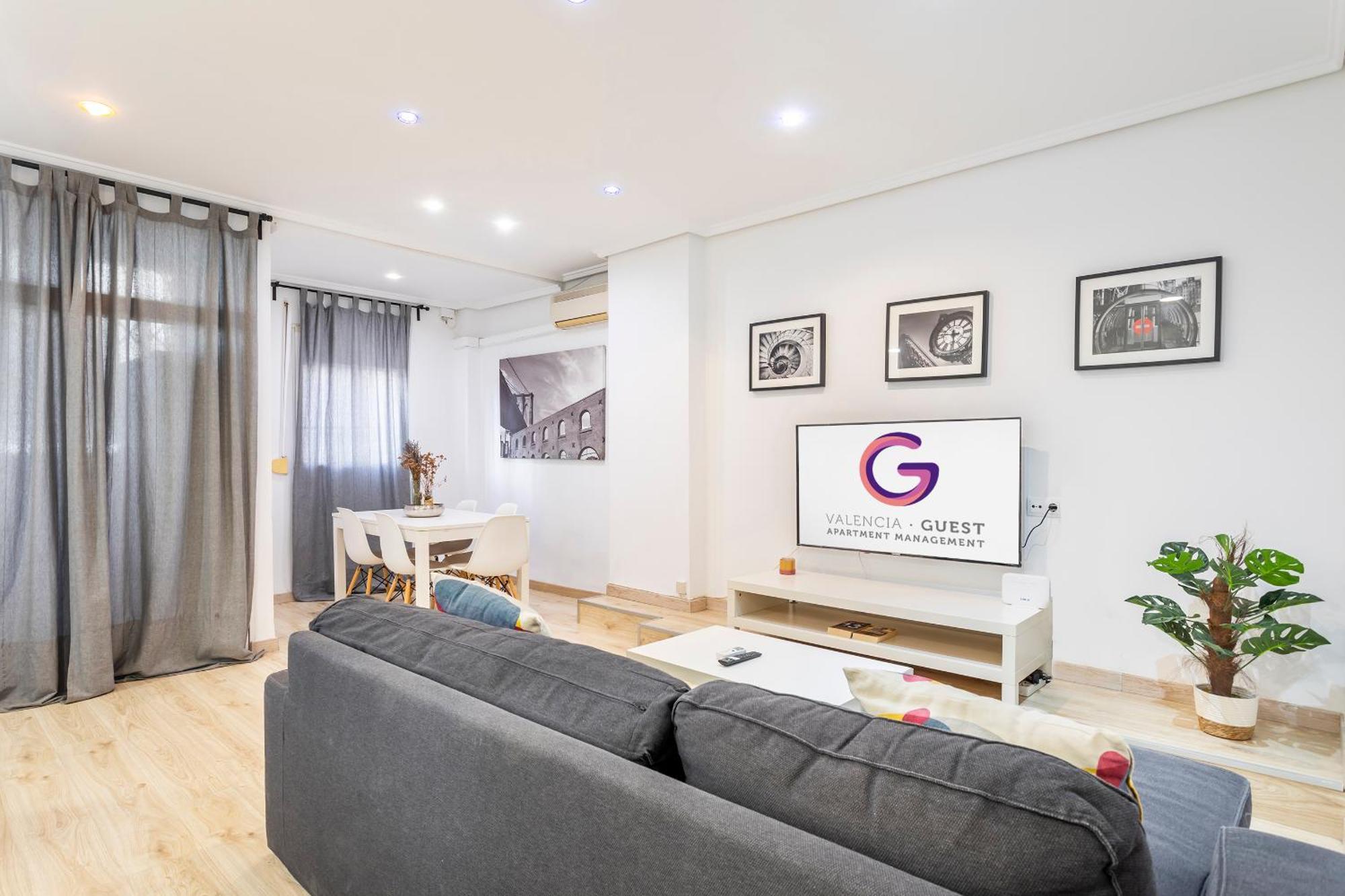 Appartement Centrico, 2 Habitaciones, Confort Ascensor,wifi Ac Valencia